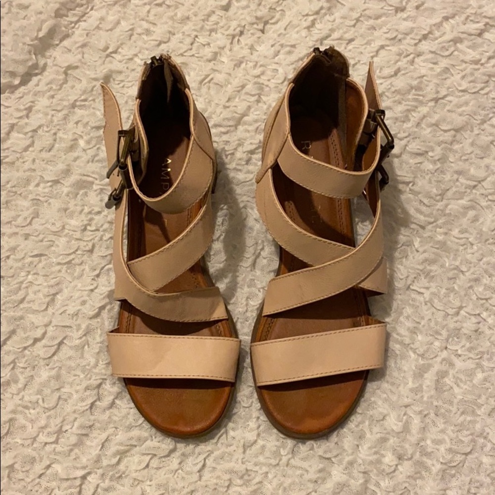 Nude Strap Sandals